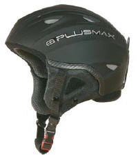 Ski-Helm mit warmen Ohrpolstern und Brillenhalter